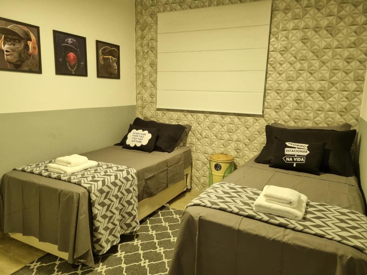 Novissimo Apto No Centro De Águas de São Pedro Bagian luar foto